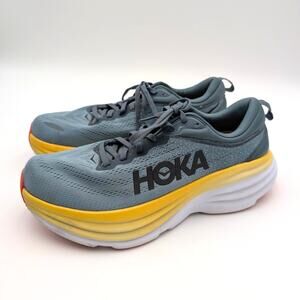 Hoka One One Bondi 8 Sneakers Goblin Blue/Mountain Spring Size US9.5D EU43 1/3